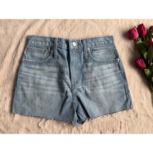 Madewell Denim Cut-off Jean Shorts Size 26 NWOT